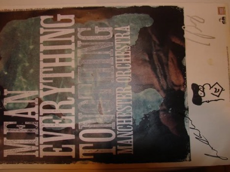Manchester Orchestra signed poster